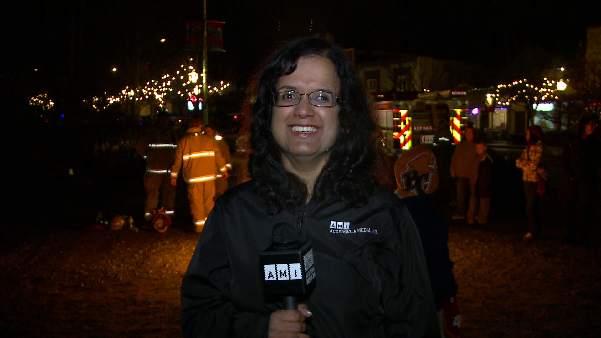 Kristy and the CP Holiday Train